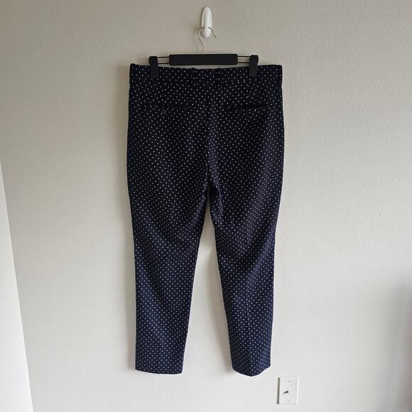 H & M Navy Blue Casual Slim Fit Pants Size 18 - Picture 2 of 9